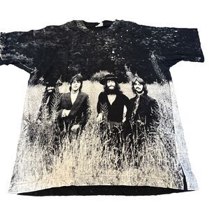 VTG 1995 The Beatles Cronies All Over Print Fields Of Grass Tee Sz XL (MADE USA)